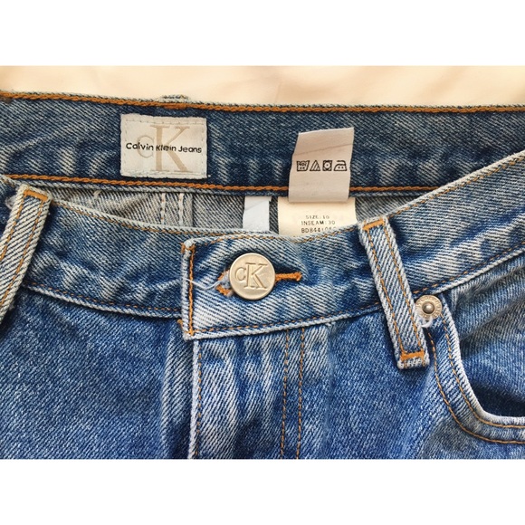 VINTAGE CALVIN KLEIN HIGH WAISTED MOM JEAN - Picture 4 of 8